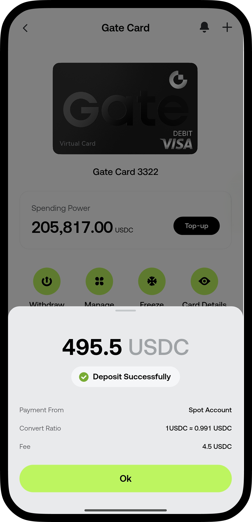 gate card top up