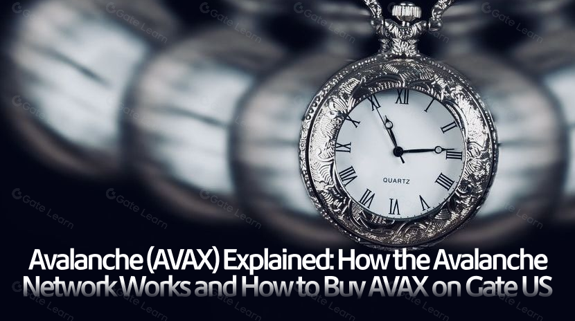 Avalanche (AVAX) 详解：Avalanche 网络的运作机制，以及如何在 Gate US 购买 AVAX